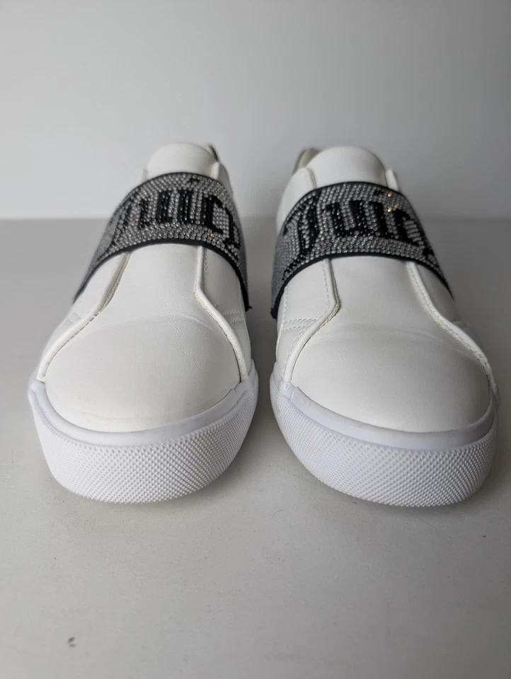 Juicy Couture Sneakers Women's Size 8 Designer JC Cosmic Slip-On Shoe Rhinestone - Image 3 of 4