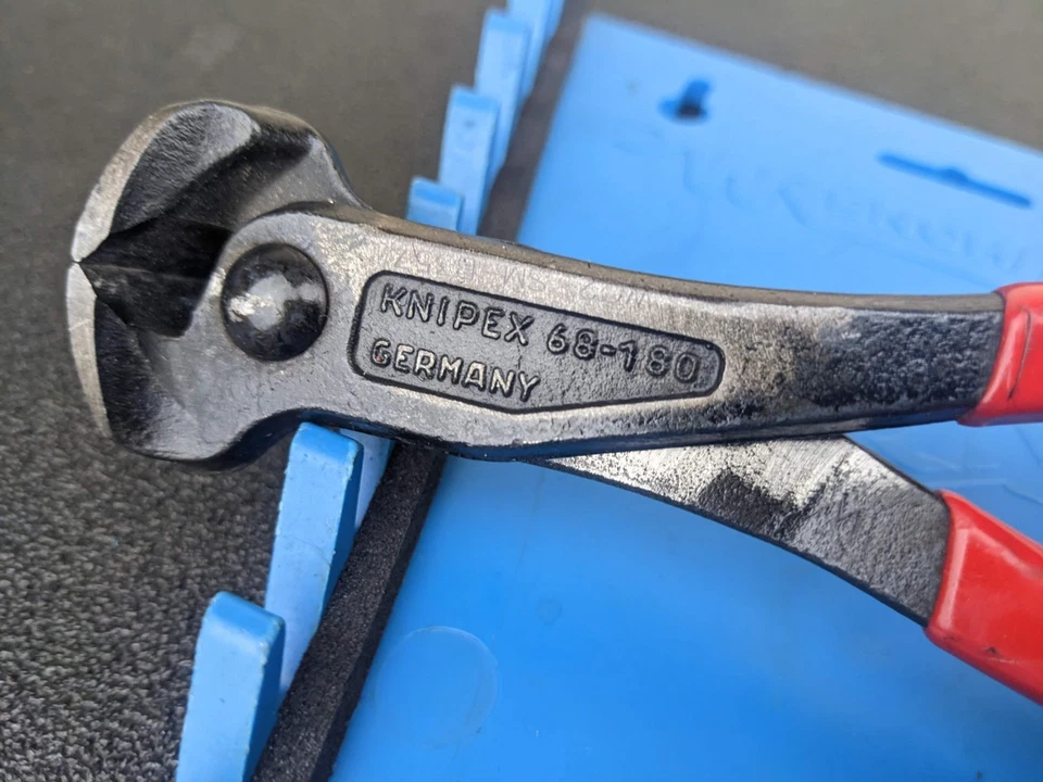 #bl691 Blue Point PLEC7 Knipex 68-180 концевые кусачки - Изображение 2 из 4