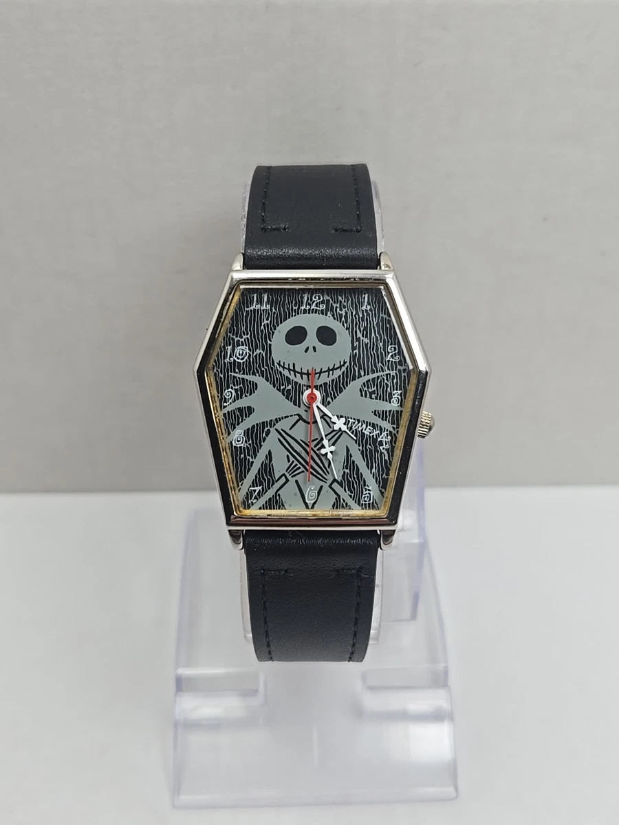 New Tim Burton nightmare before Christmas pocket watch coffin skeleton n… Skellington Black Pocket Watch | Nightmare Before Christmas main image 4