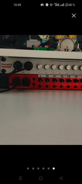 Previo Focusrite Clarett OctoPre