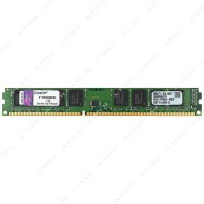 Kingston 8GB DDR3 1333 MHz PC3-10600 2Rx8 DIMM Desktop Memory RAM (KTH9600B/8G)