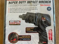 1/2 Air Impact Wrench Super Duty Twin Hammer Pt Performance Tools