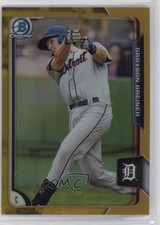 2015 Bowman Chrome Prospects Gold Refractor 39/50 Grayson Greiner #BCP245 3zh