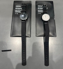 Set of 2 SEIKO METRONOME WATCH FRAGMENT EDITION Black & White
