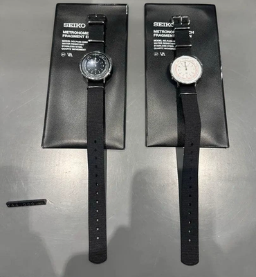 Set of 2 SEIKO METRONOME WATCH FRAGMENT EDITION Black & White | eBay