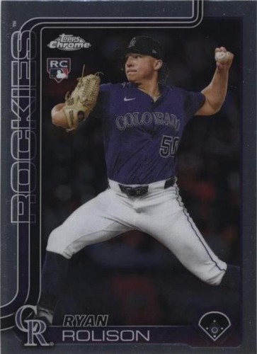 2025 Topps Chrome Update River Ryan Rookie Auto Refractor /499 