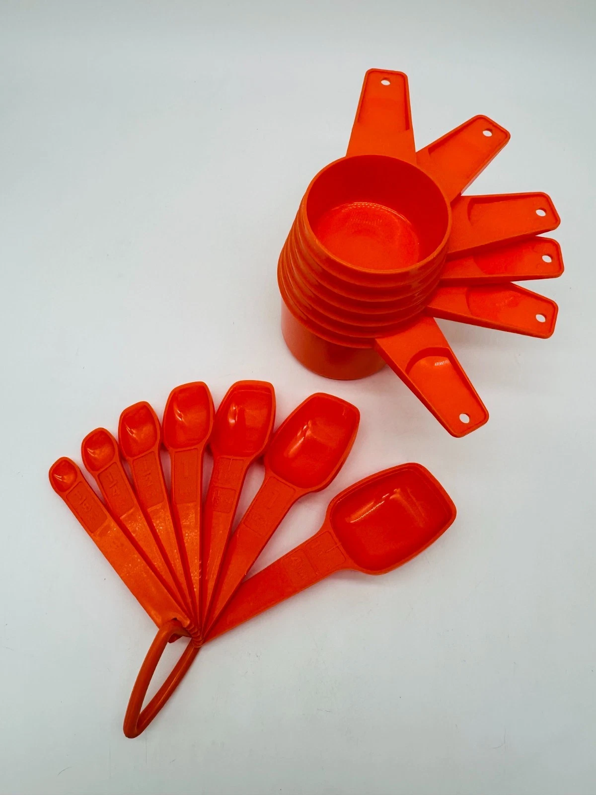 Tupperware Orange Measuring Cups and Spoons Complete Sets
Opens in a new window or tab
