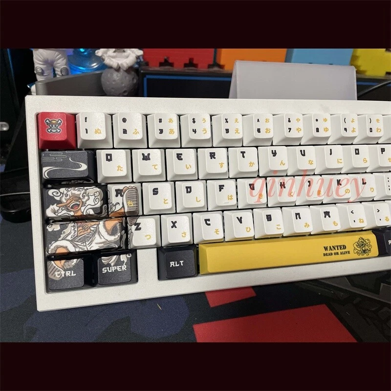 Anime ONE Keycap PIECE Nika Luffy Keycap PBT 130+ keys For Cherry MX keyboard - Image 3 of 4