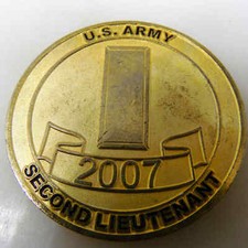 U.S. ARMY SECOND LIEUTENANT ACCELERATED OFFICER CANDIDATE SCHOOL CHALLENGE COIN