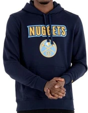 New Era Denver Nuggets Team Logo PO Hoodie Sweater NBA Hoodie Men