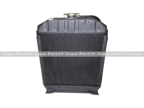 New Radiator With Cap & Overflow Pipe FITS Kubota L2350 L2350DT L2350F - Picture 2 of 11