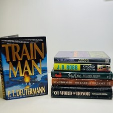 Lot of 6 Mystery Fiction Books Suspense Detective Duetermann Robb Edwards Good