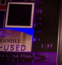 Julius Randle 2024 Leaf Game Used Jersey #1/12 SP Knicks Basketball ONLY 12 MADE