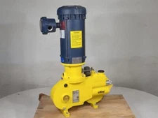 LMI Milton Roy Metering Pump MRB12L12S1APPNNNNY w/Leeson Motor 