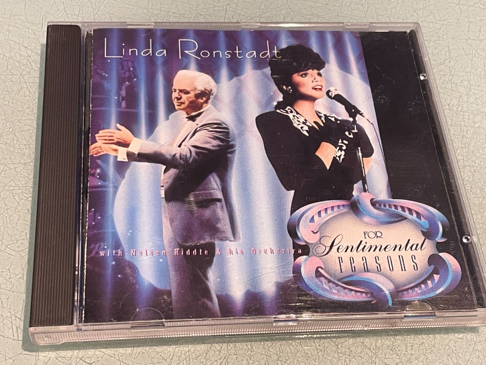 Linda Ronstadt with Nelson Riddle - For Sentimental Reasons - CD Album - 1986