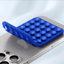 Suction Cup Phone Case Mount Double-Sided Silicone Sticky Phone Stand Holder