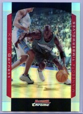 KEVIN GARNETT 2004-05 BOWMAN CHROME REFRACTOR 300/300 💎 Last One Made 🔥