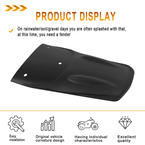 Rear Fender Mudguard Extender Splash Guard For Honda CB650R CBR650R 2019-2024 - Bild 6 von 10