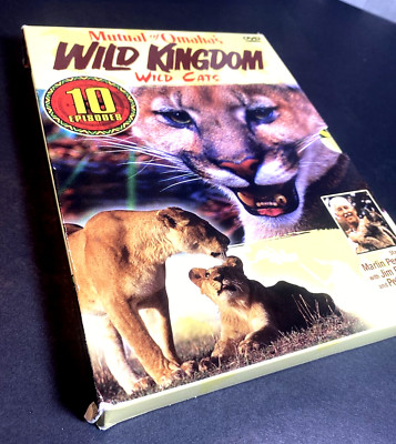 Mutual of Omaha's Wild Kingdom - Wild Cats (DVD, 2005, 3-Disc Set)
