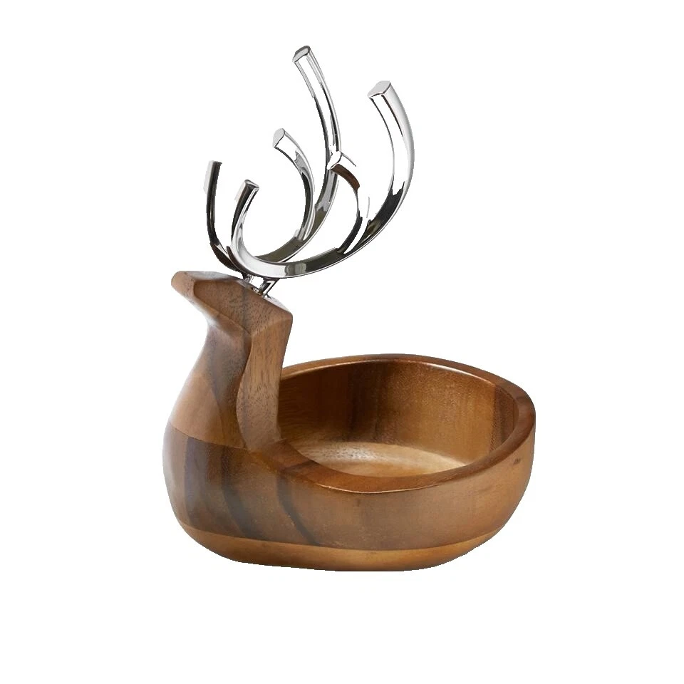 Platos dulces decorativos de madera