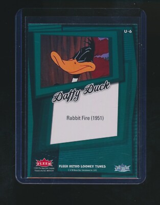 DAFFY DUCK 2024 FLEER RETRO ULTRA #U-6 | eBay