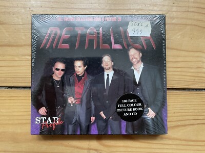 Metallica Star Profile CD und Buch Audio-Dokumentation