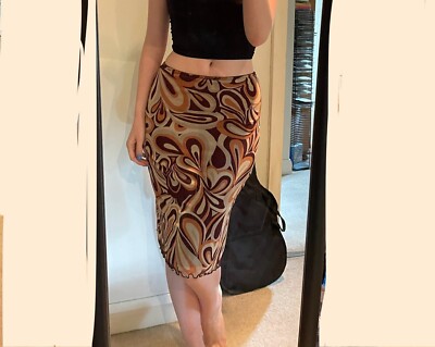 Urban Outfitters Mesh Midi Skirt UK