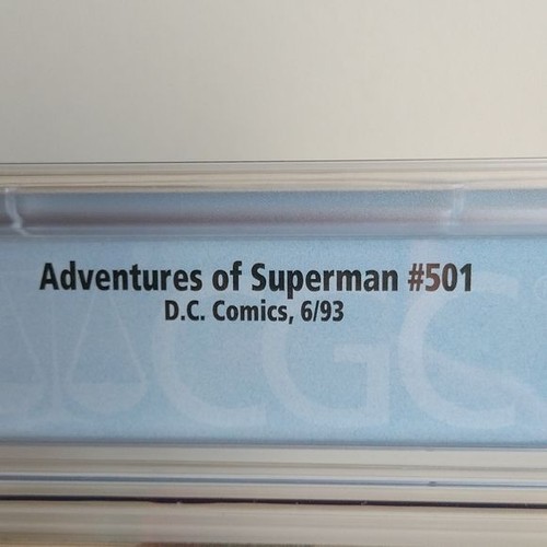 DC The Adventures of Superman #501 6/93 grado CGC 9.4 WP - Imagen 9 de 9