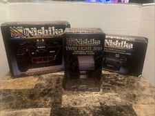 New Nishika N8000 35mm Quadrascopic Stereo 3D Lenticular Camera with accessories