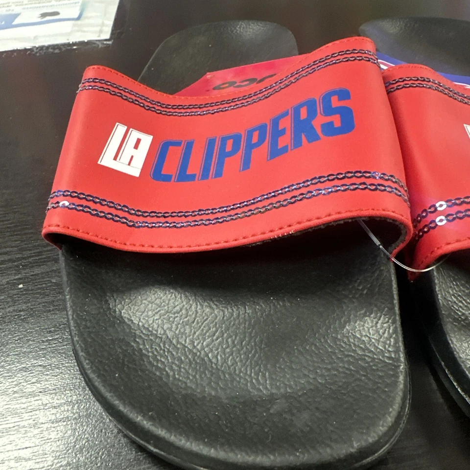 FOCO USA Forever Collectibles La Clippers Slide Women Size XL NWT NBA - Image 3 of 4
