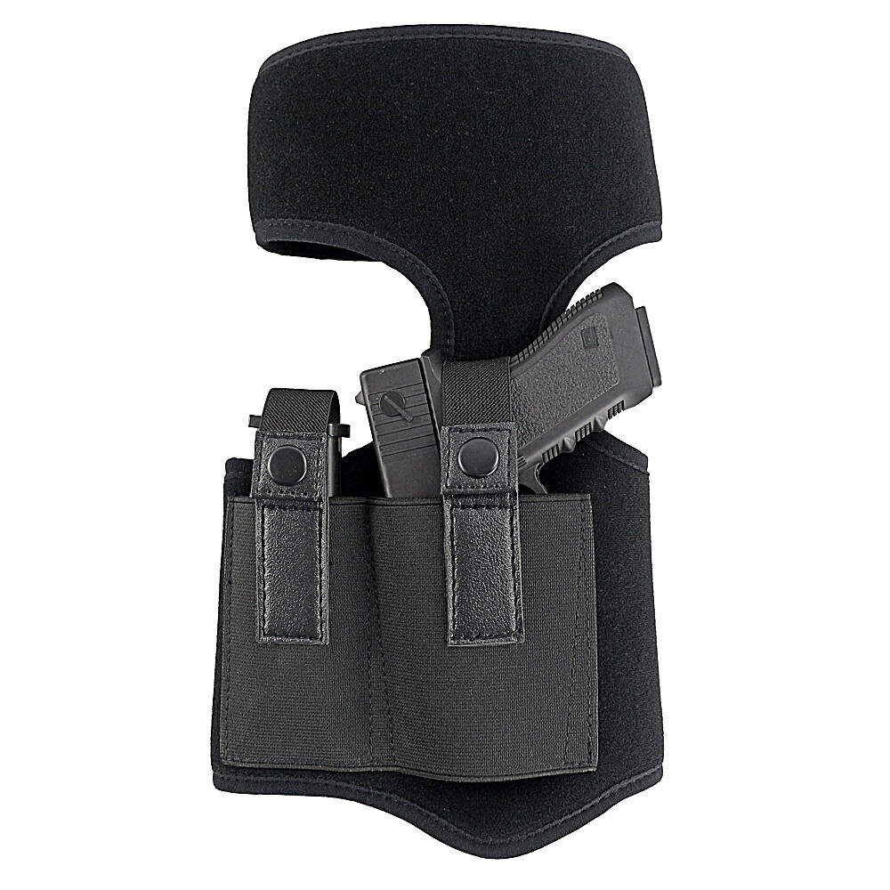 Ankle Leg Gun Holster Tactical Pistol Concealed Carry with Magazine Holder Pouch