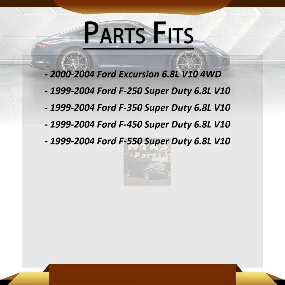 Якорь крепления переднего двигателя 2 шт для Ford F-550 Super Duty 1999-2004 - Изображение 2 из 4