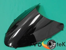 07-2013 Ducati 848 1098 1198 ABS Smoke Black Double Bubble Windscreen Windshield