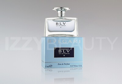 BLV II by Bvlgari Mini Bottle Eau De Parfum 5ml/0.17oz Brand New