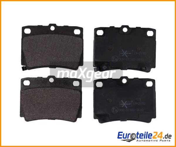 Bremsbelagsatz, Scheibenbremse Maxgear 19-2170-image