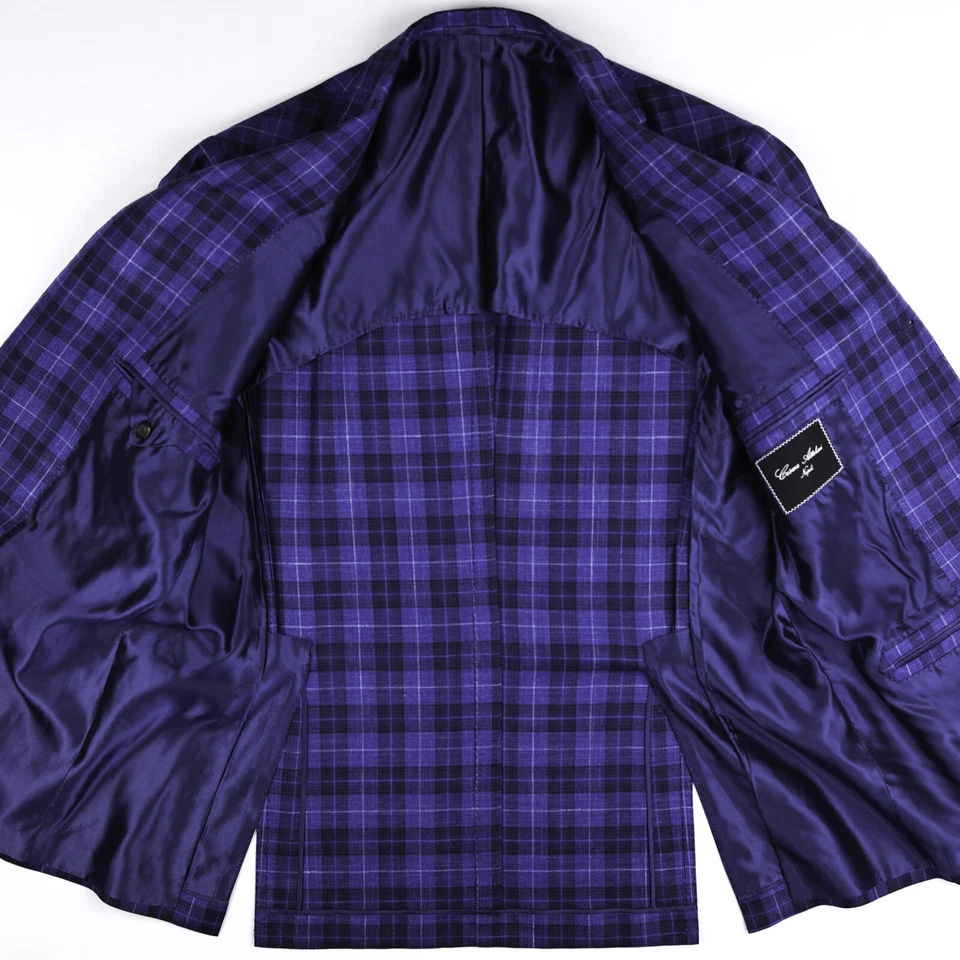 Chaqueta para hombre Cesare Attolini personalizada de lana/seda/lino 2B US 44R de $8,295 Foto 3 de 4