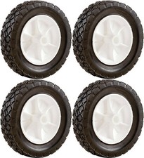 4 x Multi Purpose Plastic Wheel 150mm (6") - For Hobby & Toy Making Etc