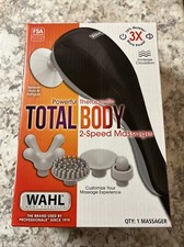 Wahl 2-Speed Corded Total Body Hand-Held Vibrating Massager for Men  Women 4259