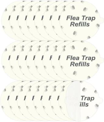 20 Pack Flea Trap Refill Discs Replacement Glue Boards, 7.1 Sticky Pads Fits...
