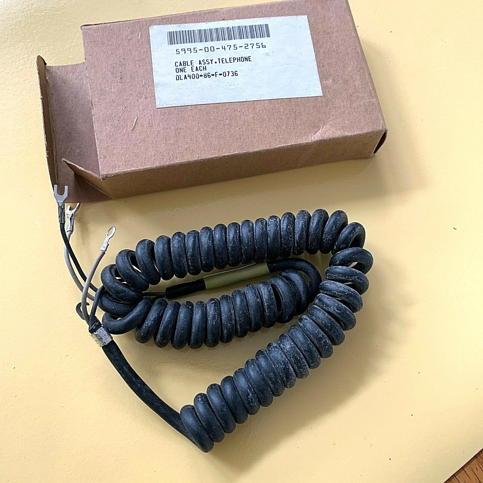 DYNALEC CORP. 702003544 Telephone Cable Assembly NSN5995 00 475 2756