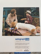 ANNELIESE VAN DER POL SIGNED That’s So Raven Raven’s Home 8x10 Photo ACOA Disney