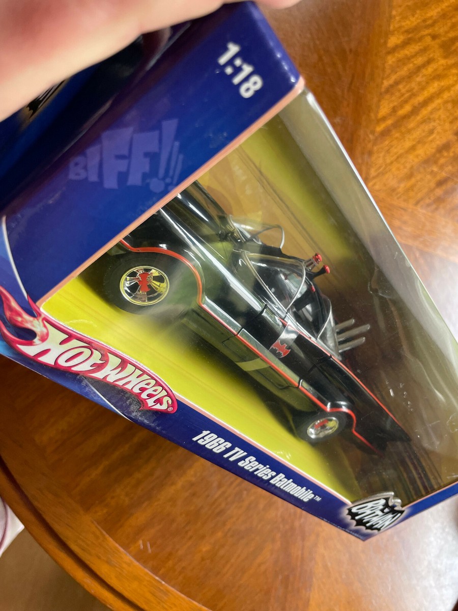 Hot Wheels Batman 1966 TV Series Batmobile 1:18th Scale Car