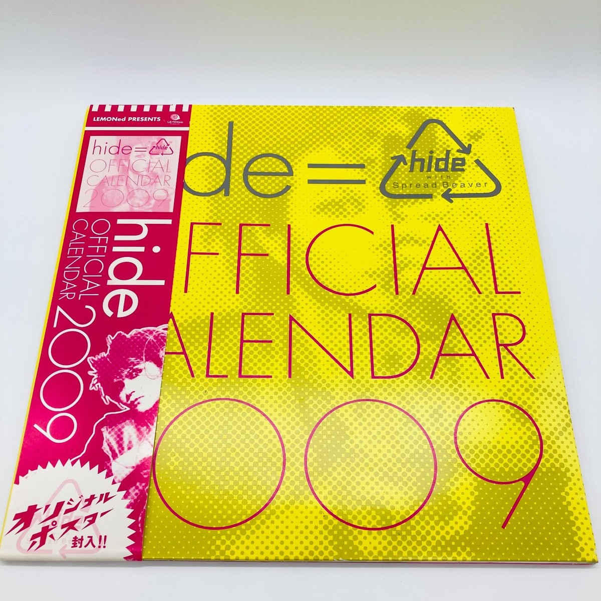 hide Official Vinyl Calendar 2009 LEMONeD X JAPAN Yoshiki with
