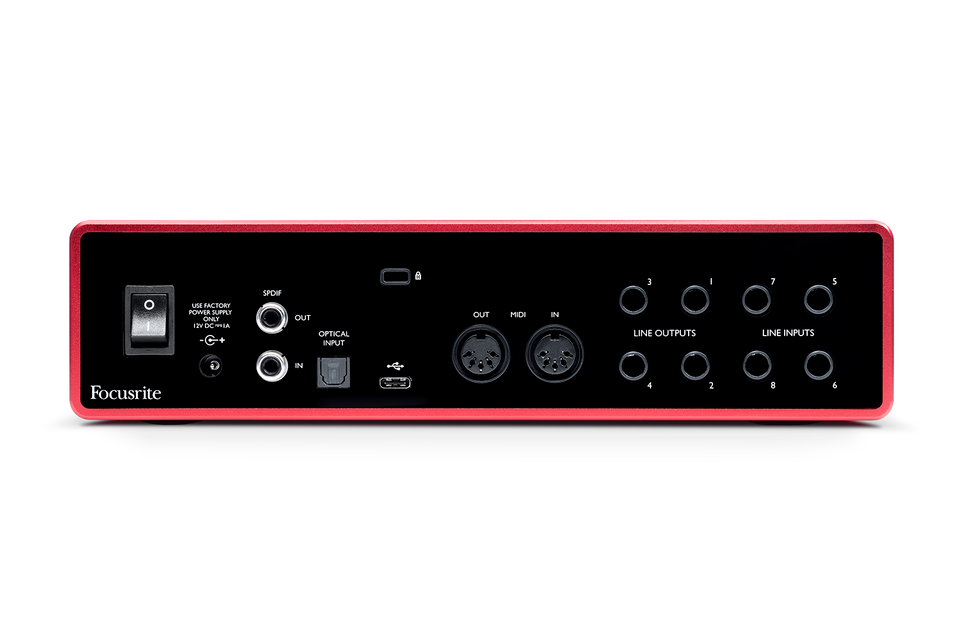 Sakai様 FOCUSRITE Scarlett 18i8 (gen. 3) Focusrite Scarlett 18i8 3rd Gen USB Audio Interface for sale