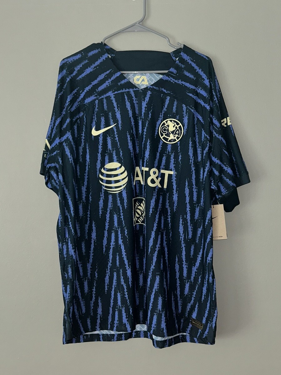 NIKE MENS CLUB AMERICA DRI FIT ADV VAPORKNIT MATCH 22/23 AWAY JERSEY 2XL  $165 | eBay