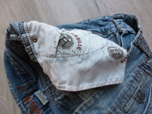 Vintage Y2K Hydraulic Denim Cutoff Shorts Size 9/10 Festival Boho Beachy Summer - Picture 14 of 14