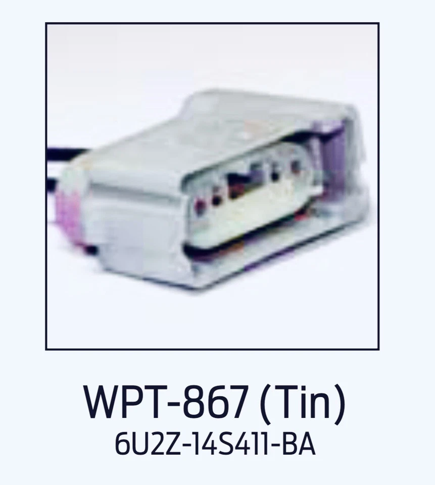 Разъем гнезда заднего фонаря WPT-867 для Ford E-150 Club Wagon 2004 2005 годов выпуска - Изображение 2 из 3