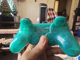 Playstation 2 Dual Shock2 Emerald Green clear Sony PS2 Official Controller