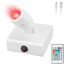 LED Spotlight, Wireless Picture Lights, 12 Colors Changing Accent Artwork 1Pack