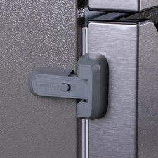 2-Pack Child Proof Fridge Lock With Adhesive - No Tools Required - Refrigerator